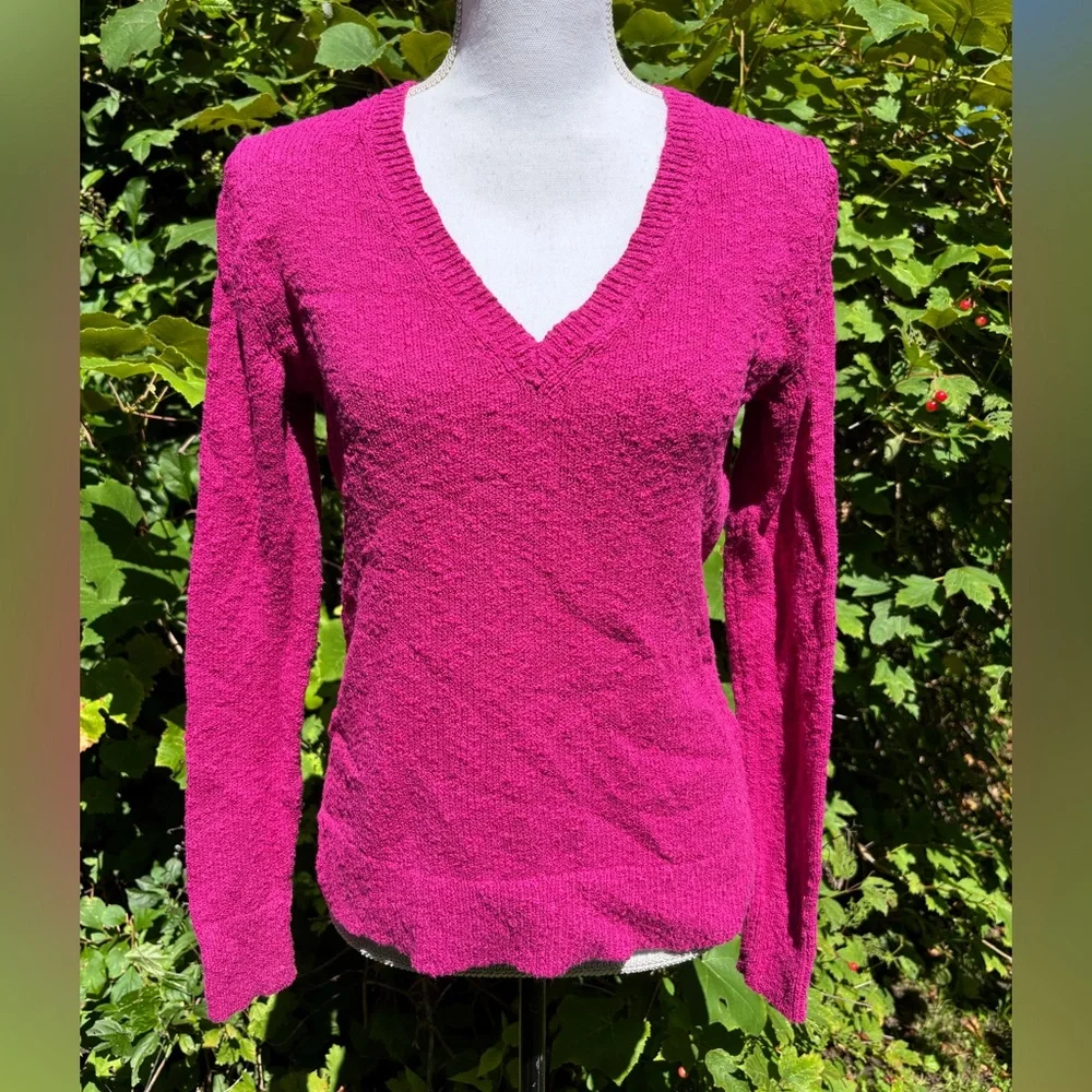 J.Crew, Fuchsia, Popcorn, Sweater